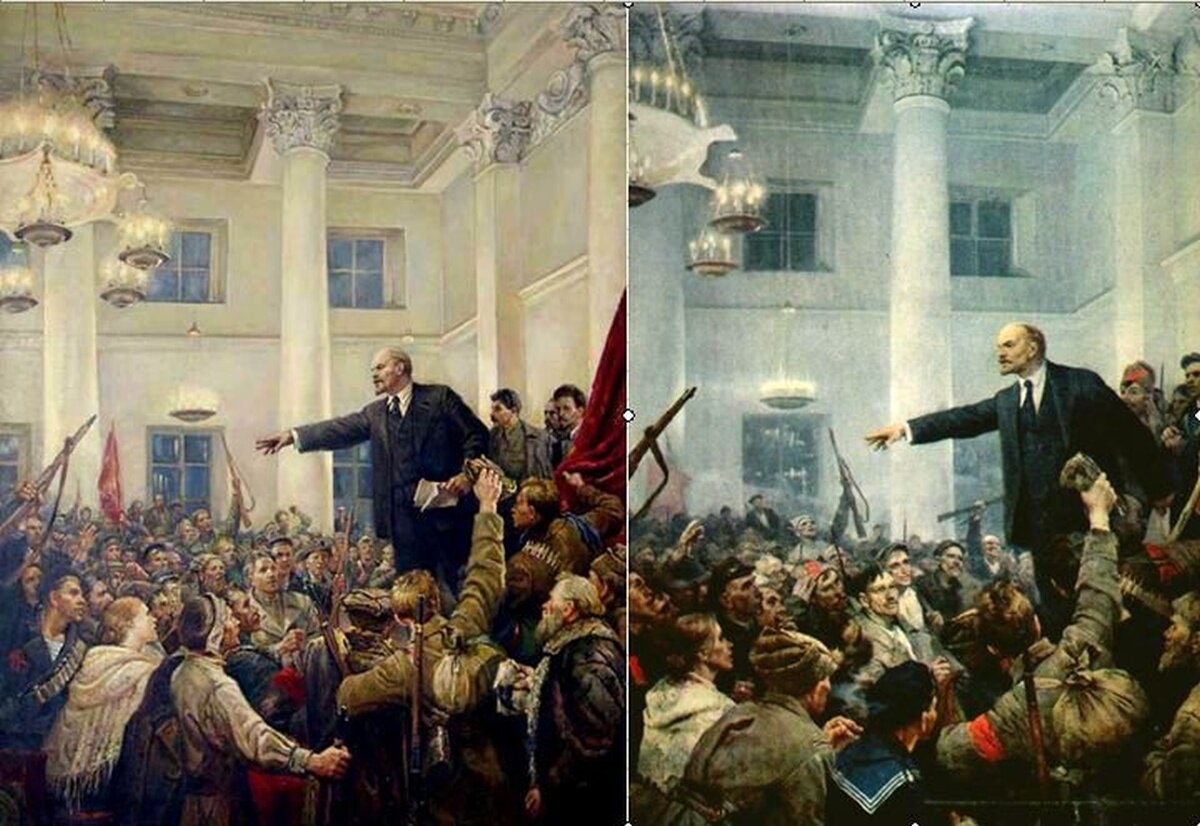 Lenin's confession about the civil war, change of flag of France and anti-revolutionary candidate