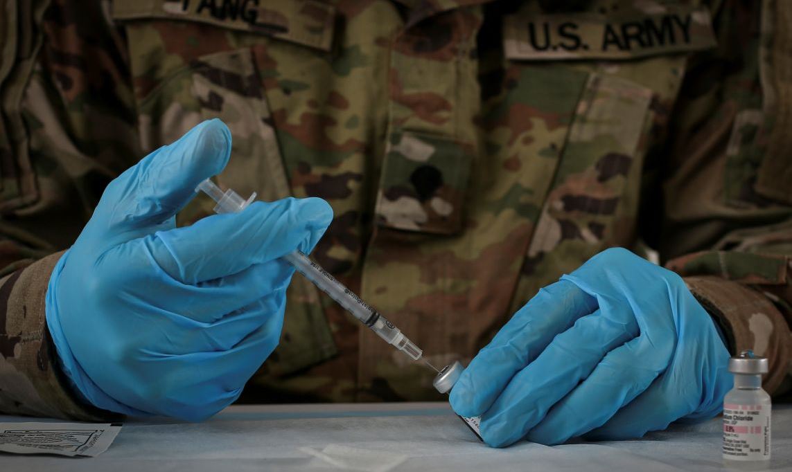 Вакцинация и Вооружённые силы США