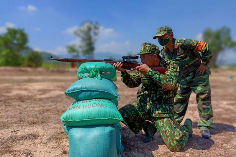 Винтовка Мосина замечена на службе во вьетнамской армии