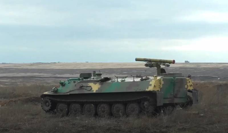 Armed Forces of Ukraine decided to conduct exercises with anti-tank crews near the demarcation line in the Mariupol region