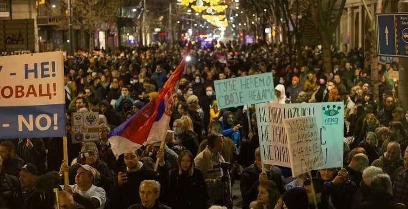 Экомайдан против газового соглашения Сербии и России