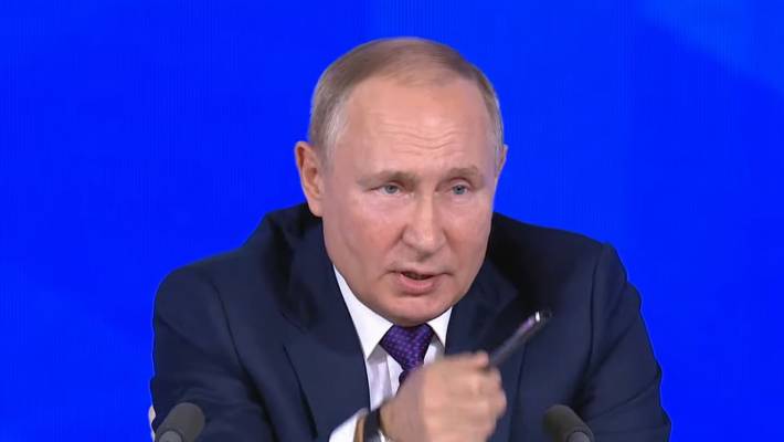 Putin's press conference adjusted European gas prices