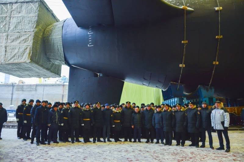 В ОСК определились со сроками сдачи в эксплуатацию подводного ракетоносца «Генералиссимус Суворов»
