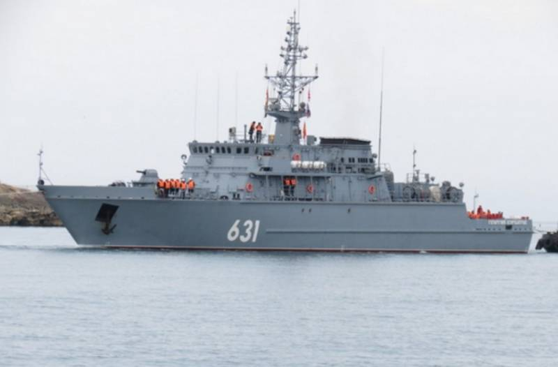 Mine defense ship «George Kurbatov» project 12700 прибыл на Черноморский флот