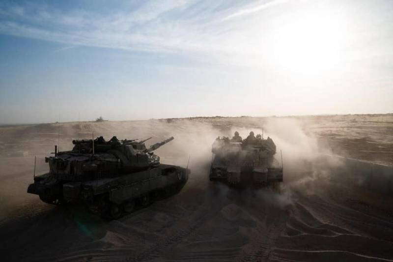 SANA: Израильские танки обстреляли территорию Сирии