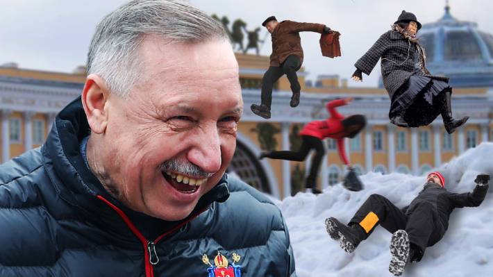 Уборка снега стала хронической проблемой Санкт-Петербурга