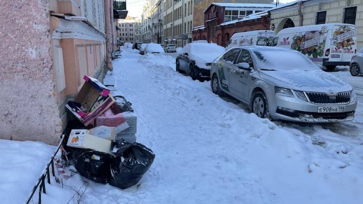 Le déneigement est devenu un problème chronique à Saint-Pétersbourg