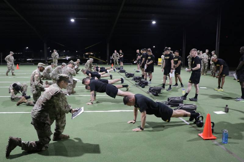 Military experts in the United States proposed to change the criteria for assessing the level of physical training of military personnel