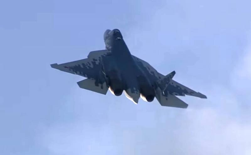 Американское издание: Русские боятся потерять новейший истребитель Су-57 над Украиной