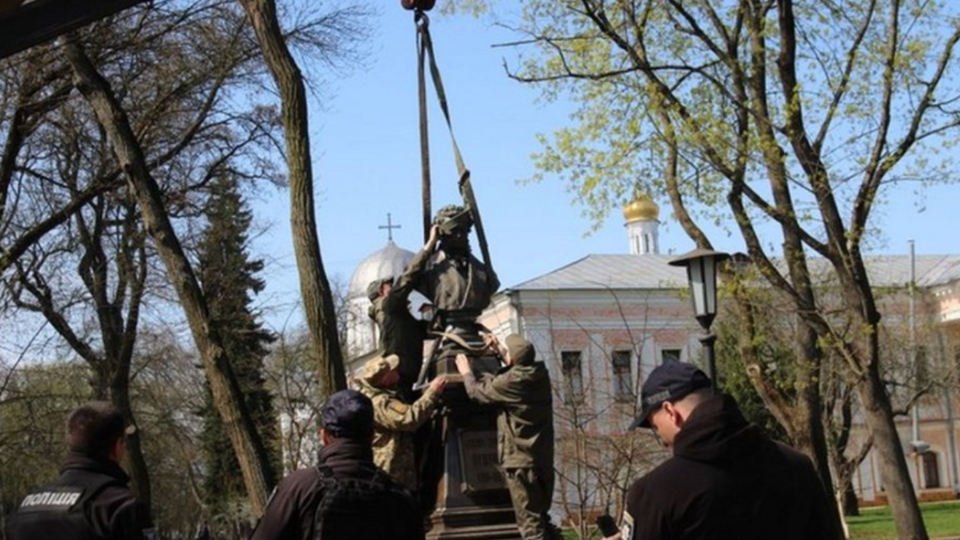 What did Pushkin do to Ukraine?