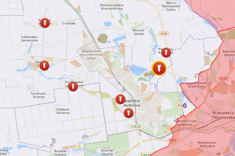 Severodonetsk was in operational encirclement, a ring is also being formed around the enemy garrison in Avdiivka