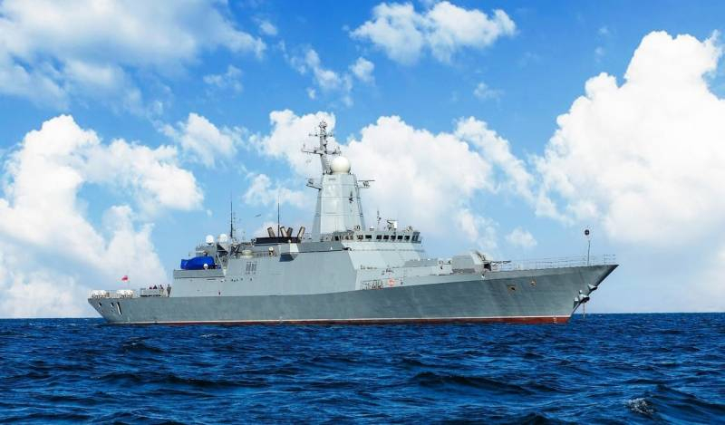 USC公布了该项目第三艘护卫舰的铺设时间 20385 为太平洋舰队