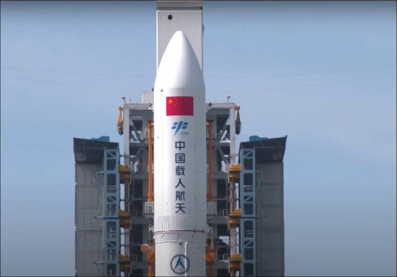 China successfully launched into space a new laboratory module of the orbital station under construction