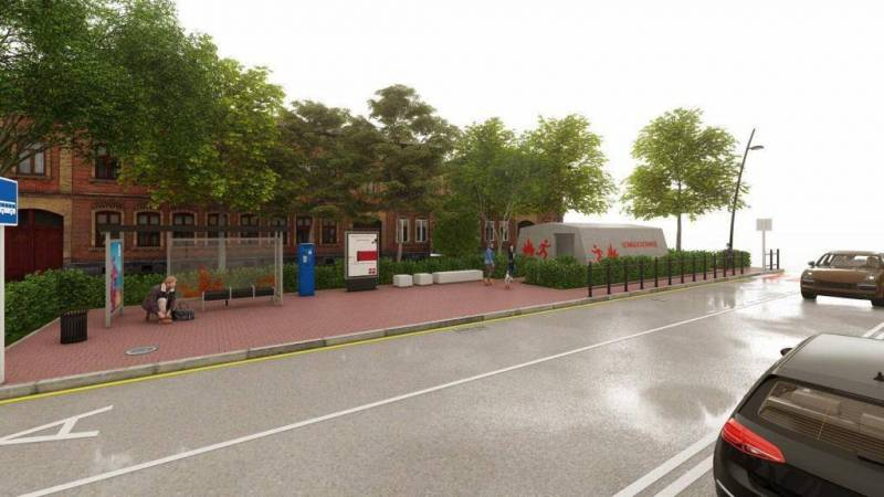 «Мэр Харькова» показал проект бетонных остановок в городе