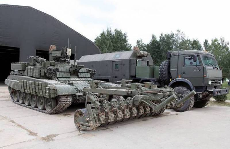 На Донбассе зафиксировано первое боевое применение роботизированного комплекса разминирования «Проход-1»