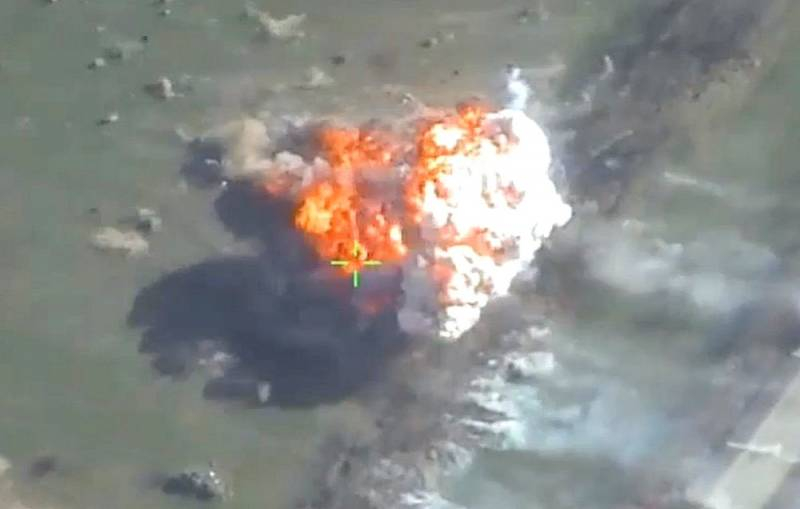 В Сети появилось видео уничтожения украинских САУ на Николаевском направлении