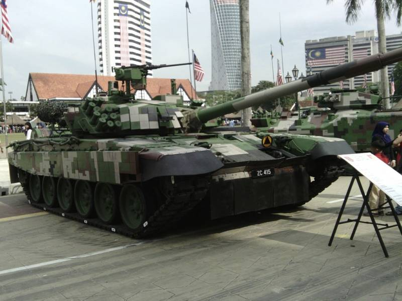The breakdown of a Polish-made tank forced the command of the Malaysian army to apologize to the citizens