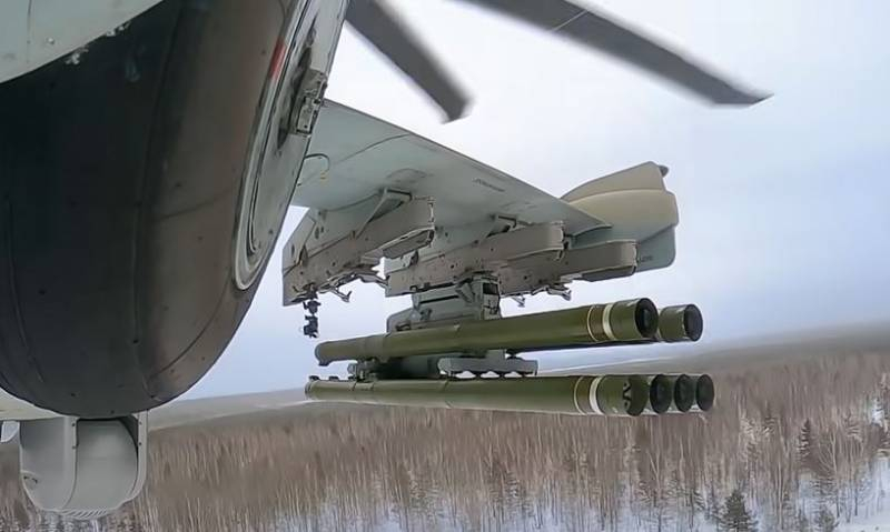 Противотанковую авиационную ракету «Вихрь» адаптируют к вертолётам семейства «Ми»