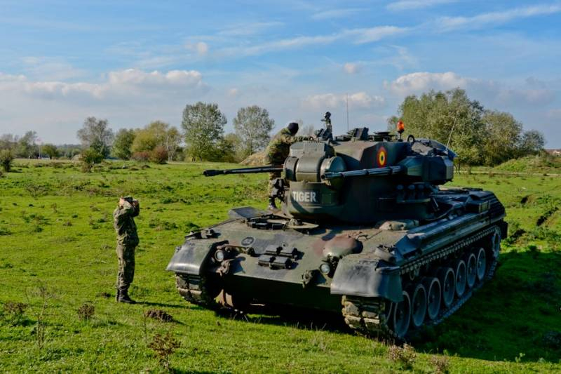 ВСУ сообщили о прибытии на Украину первых немецких зенитных установок Gepard