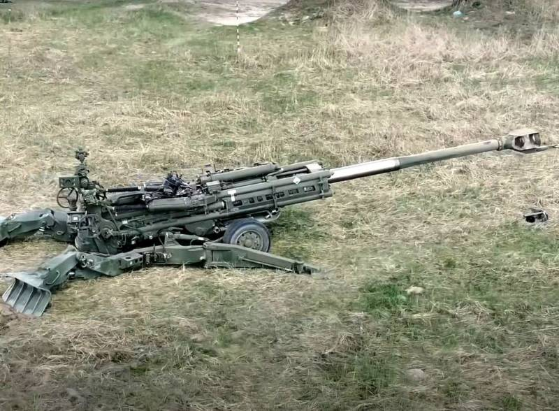 Hay imágenes con el trabajo del obús M777 con proyectiles Excalibur en Ucrania