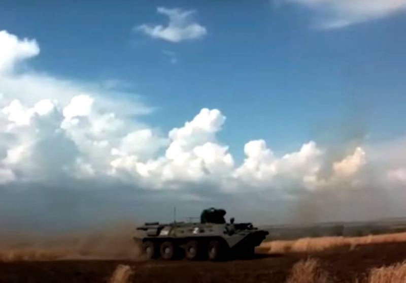 Показан итог противостояния российского БТР-82А с американским M113 на Украине