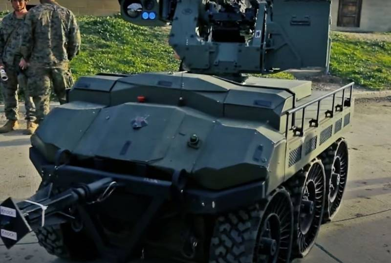 Американская армия проведёт итоговые испытания роботизированной боевой машины в 2022 年