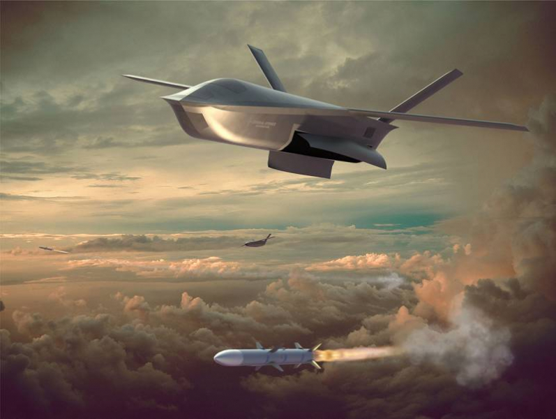 美国媒体: В США появился ударный дрон, способный нести до 16 导弹