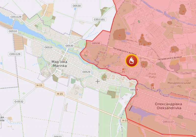 Бои в районе интерната в Марьинке и активизация нанесения ударов по позициям противника в районе Гуляйполя