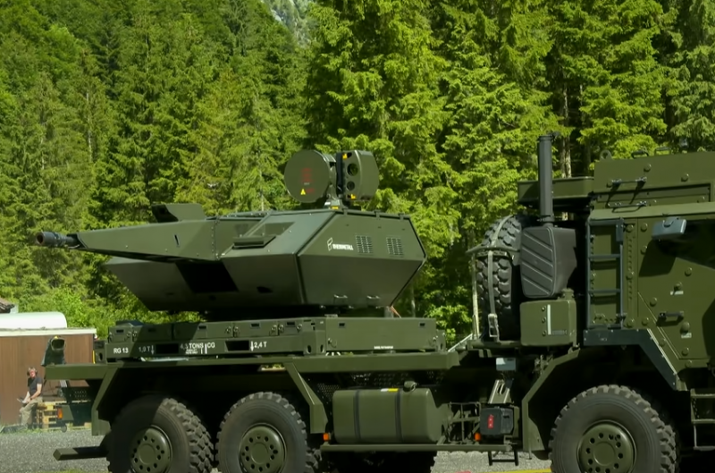 «Дронобойка» от Rheinmetall: 该公司展示了一种新的短程防空系统Skynex