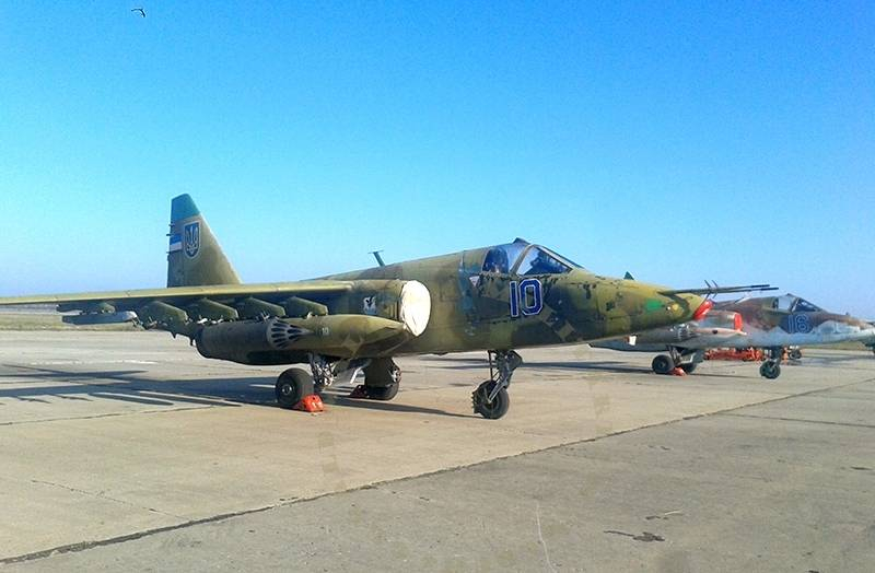 Ещё два штурмовика Су-25: Украина продолжает терять боевые самолёты
