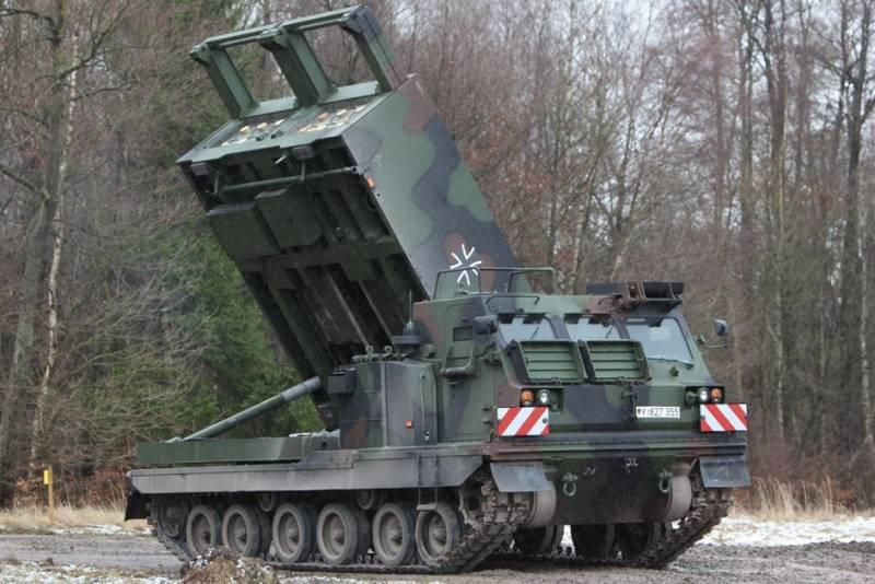 Германия передала украинской армии обещанные РСЗО MARS-II