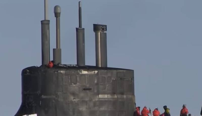 Experts chinois: Если столкновение USS Connecticut произошло с затонувшим кораблём или контейнером, то у АПЛ США проблемы с бортовым оборудованием
