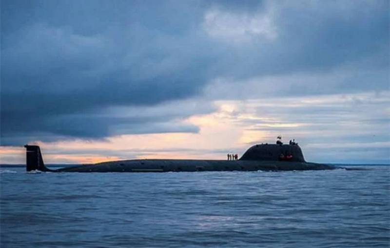 Multipurpose nuclear submarine «Severodvinsk» совершила межфлотский переход на Балтику