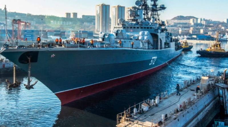 На Дальзаводе раскрыли некоторые подробности модернизации БПК «Адмирал Виноградов» проекта 1155