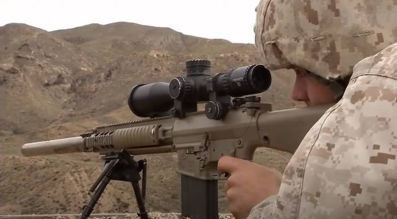 «Нивелирует разрыв между стрелком и квалифицированным снайпером»: в США испытывается винтовка M110A1