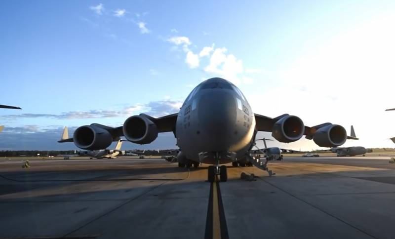 The Ministry of Defense of Ukraine told about the cargo, delivered by a US military transport aircraft to Boryspil