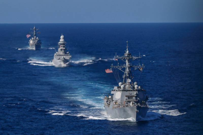 The US Navy sent a group of URO destroyers to Europe to increase military presence