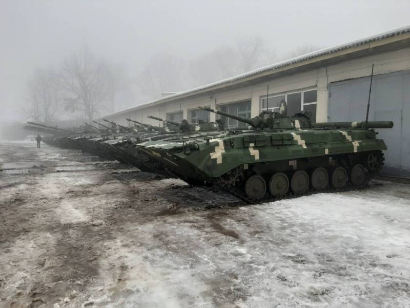 ВСУ получили последнюю в этом году партию модернизированных танков Т-64 и БМП-1